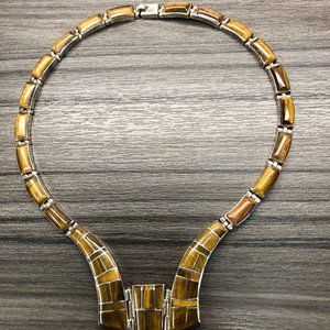 Tiger Eye Choker Necklace